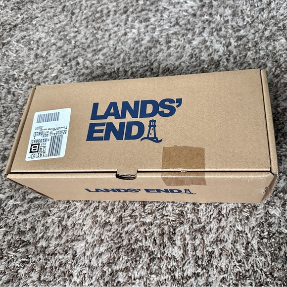 Lands' End WOMEN'S COMFORT SLIP ON LEATHER BALLET FLATS US Size 8.5 - Picture 2 of 11